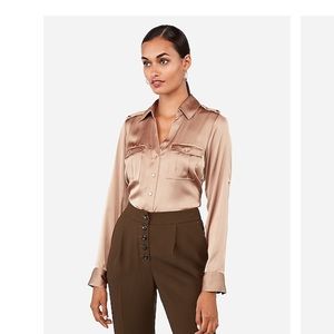 Express satin Portofino blouse